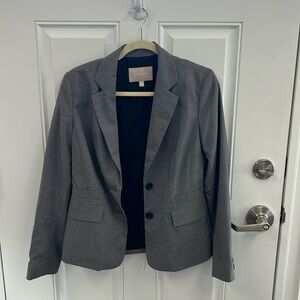Size 10 Banana Republic Gray Blazer